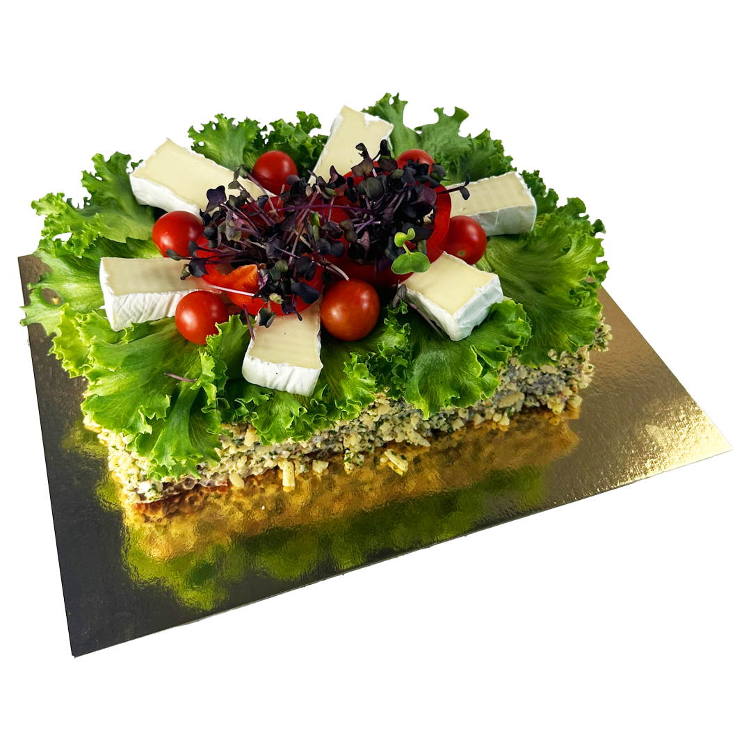 Smörgåstårta Brie & Soltorkad tomat